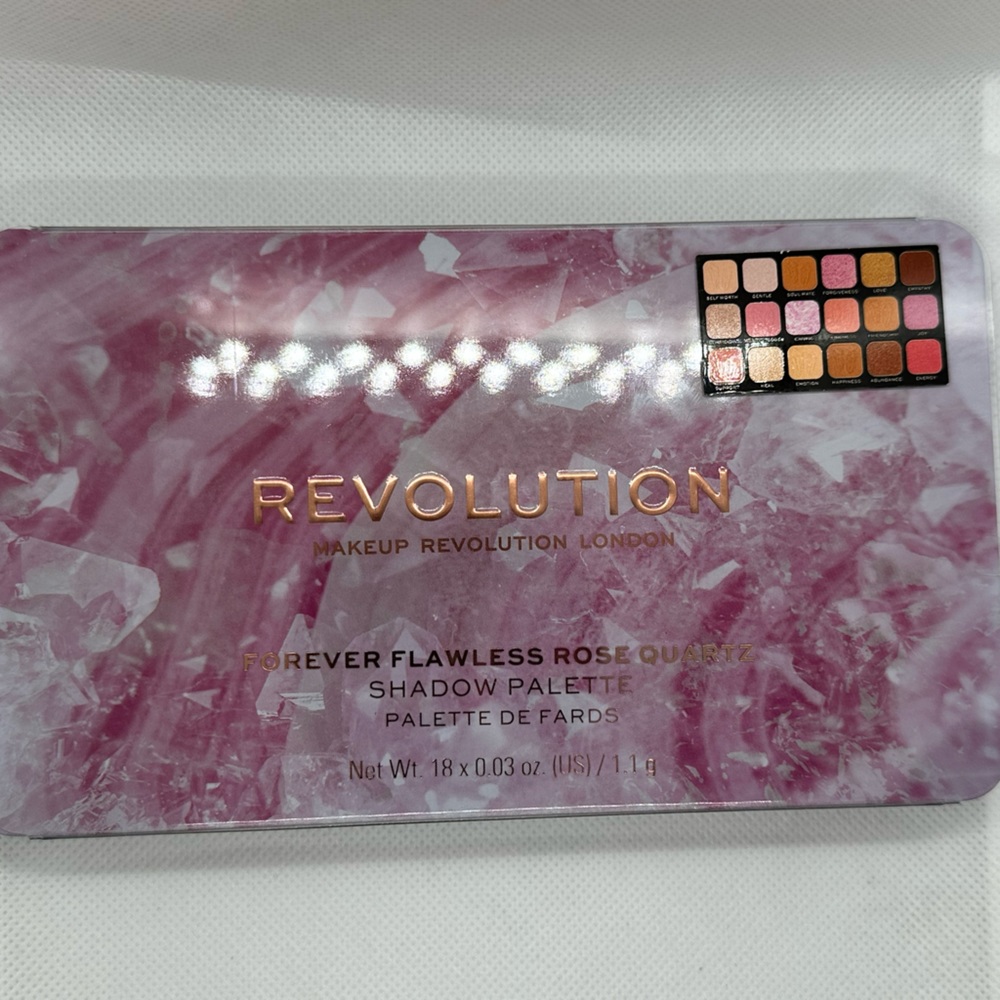 Revolution rose quartz eyeshadow palette